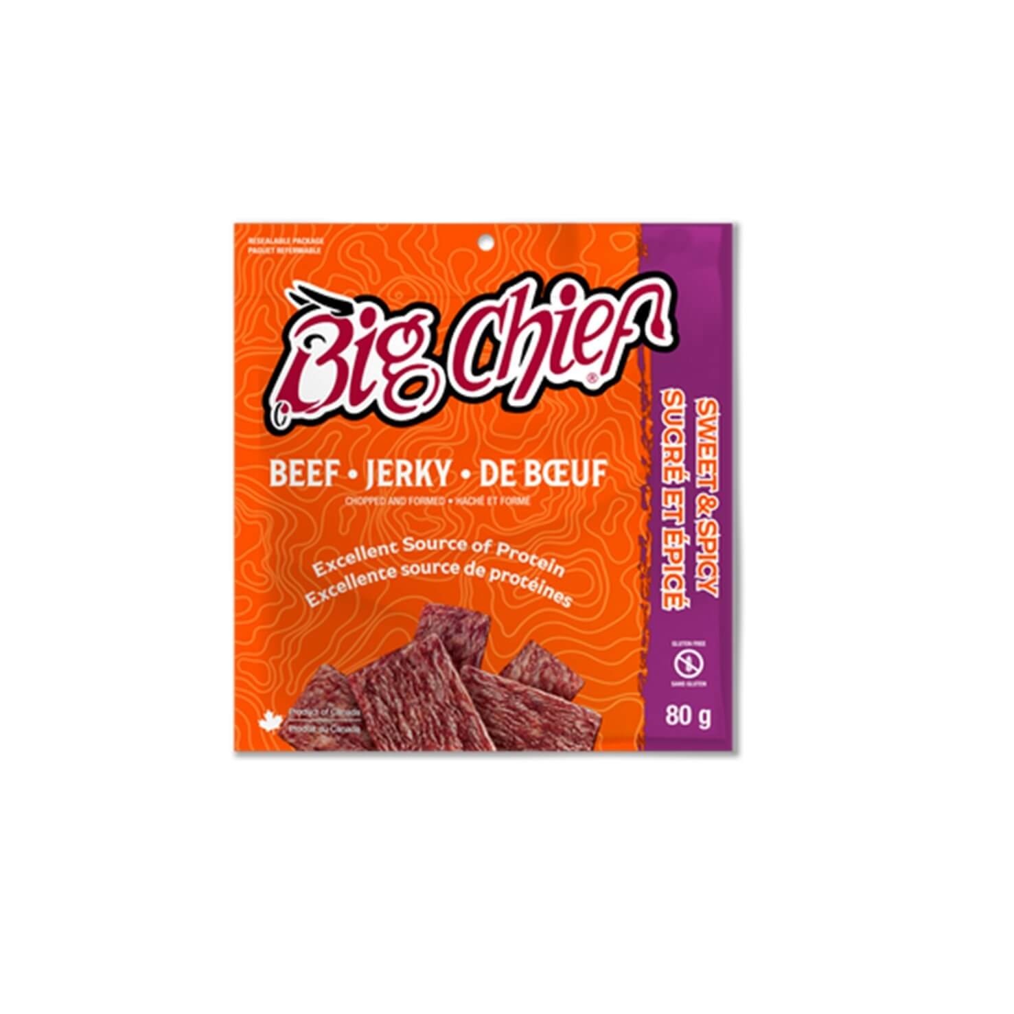 Big Chief Beef Jerky 80g