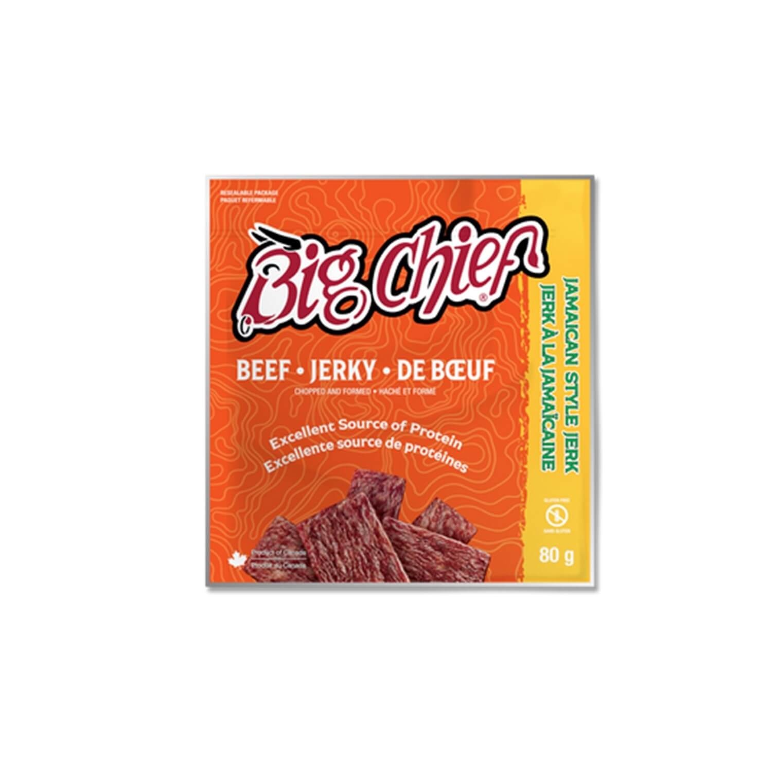 Big Chief Beef Jerky 80g