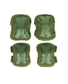 Tactical Knee & Elbow Pad Set Olive Drab