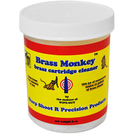 Wipe Out Sharp Shoot R Precision Products - Brass Monkey Case Cleaner 8oz
