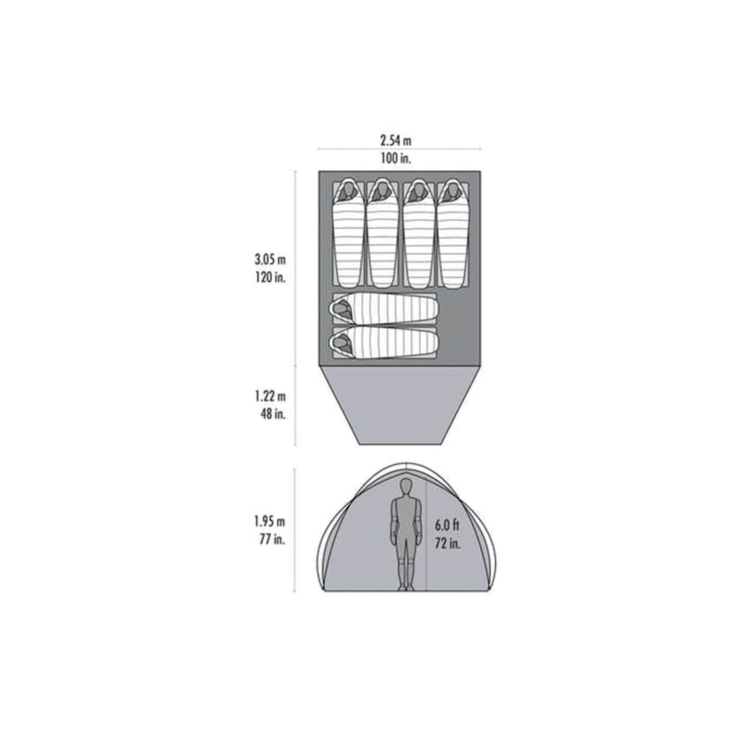 MSR Habitude 6  Tent