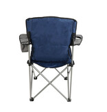 Canadian Shield Oversized Camp Chair , Blue & Grey