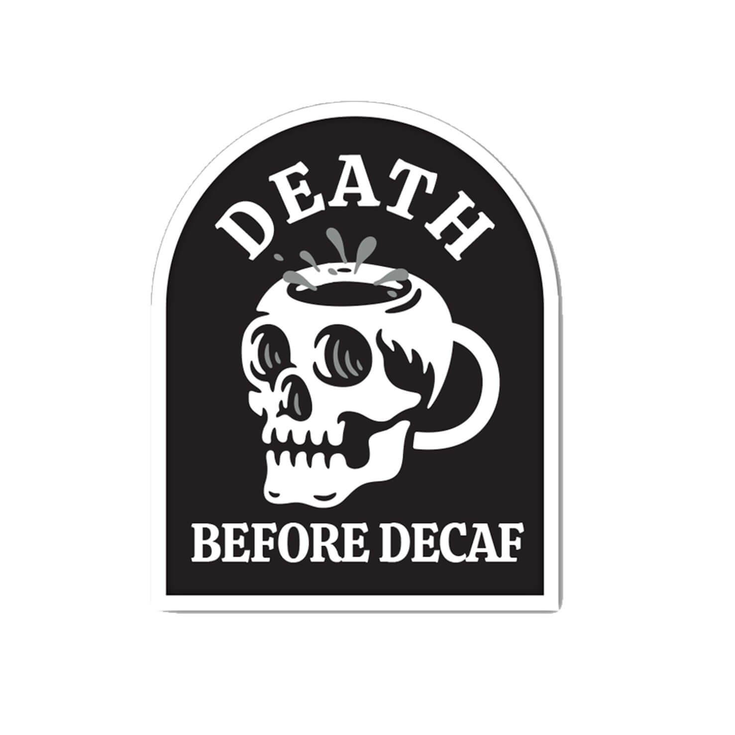5ive Star Gear Death Before Decaf Morale Patch