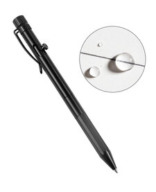 Bolt Action Pen - Black With Black Ink