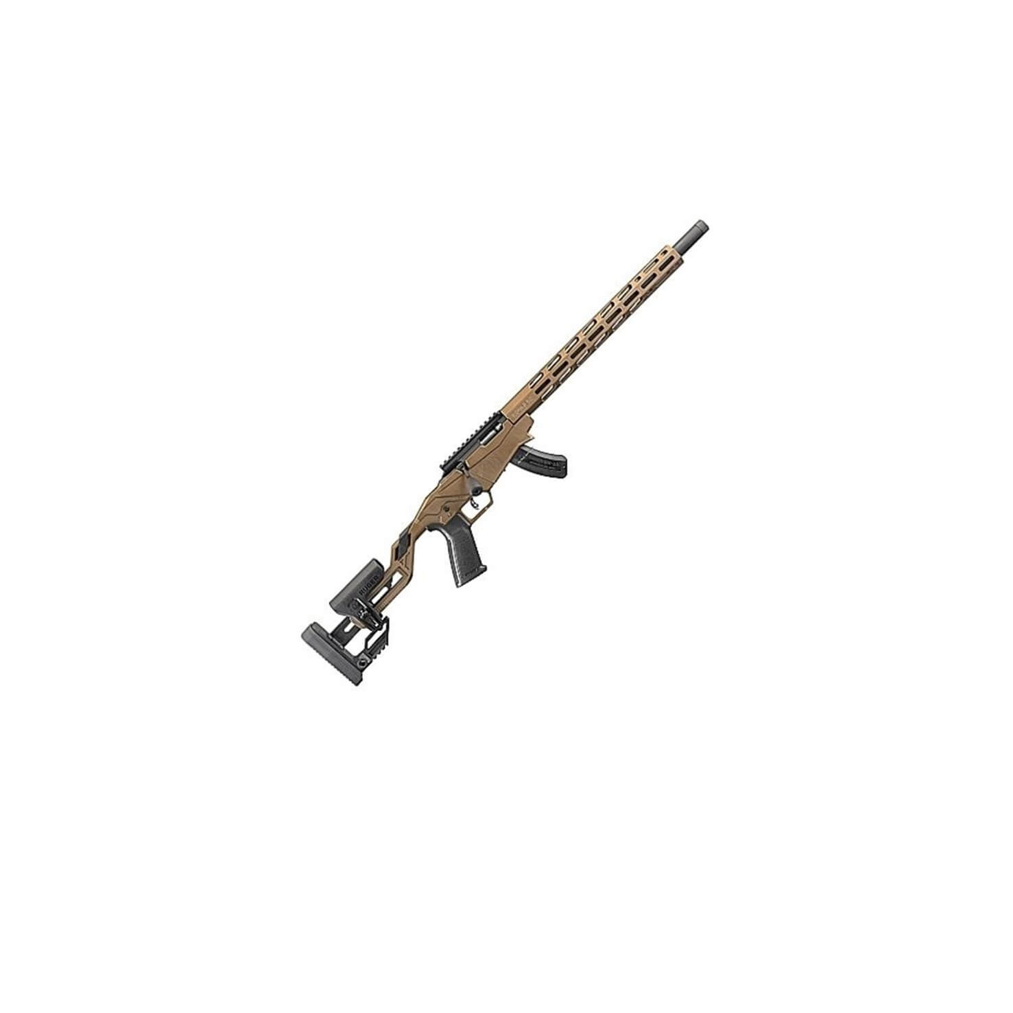 Ruger  Precision Rimfire Rifle - Bronze Cerakote 22LR 18"