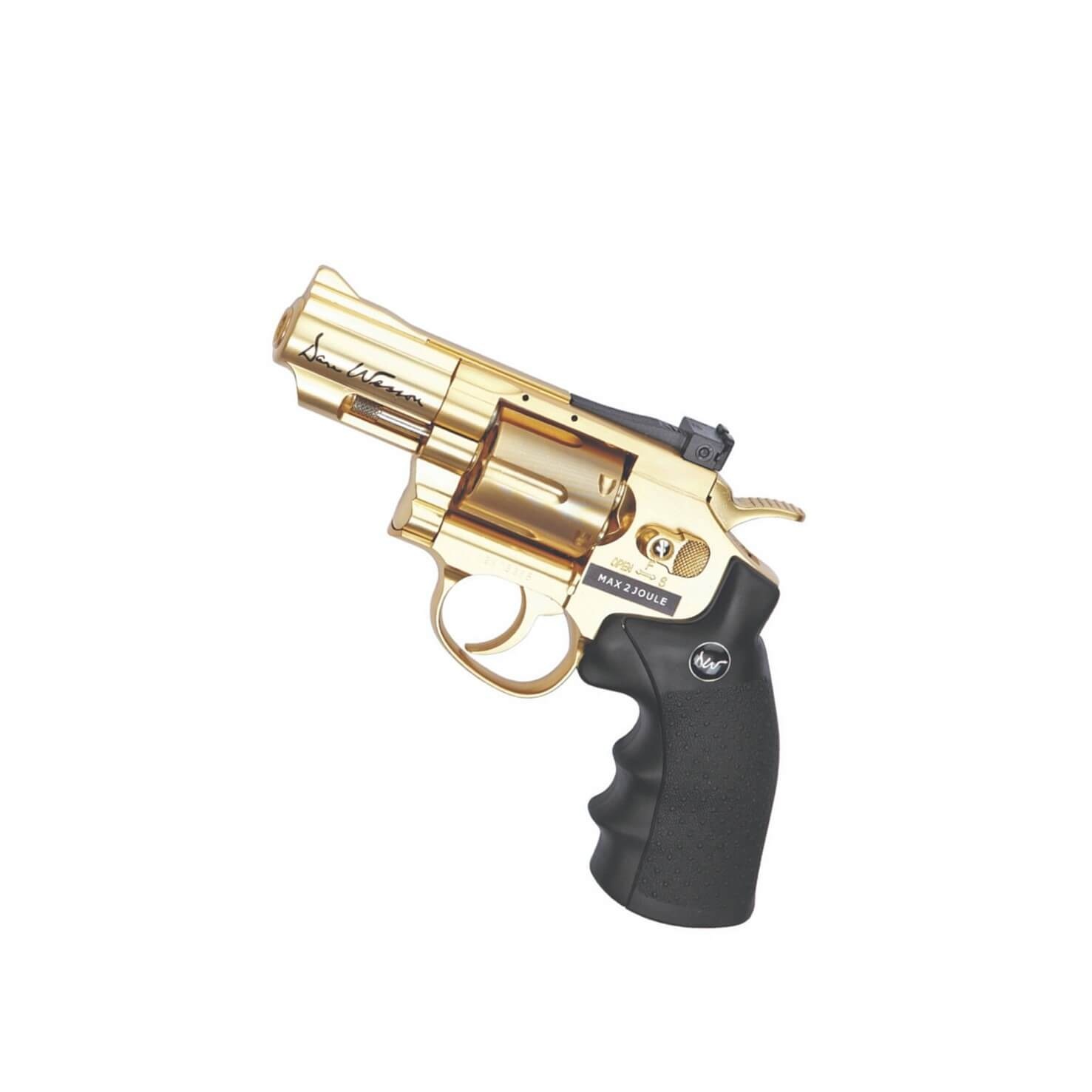 ASG Dan Wesson 4.5mm BB  2.5" ,  Gold