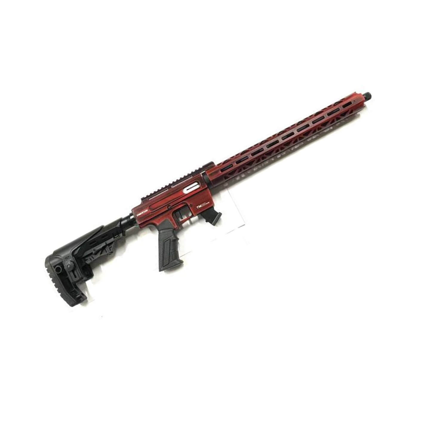 Derya TM22 Semi-Auto Rifle  - .22LR, 18" Distressed Red