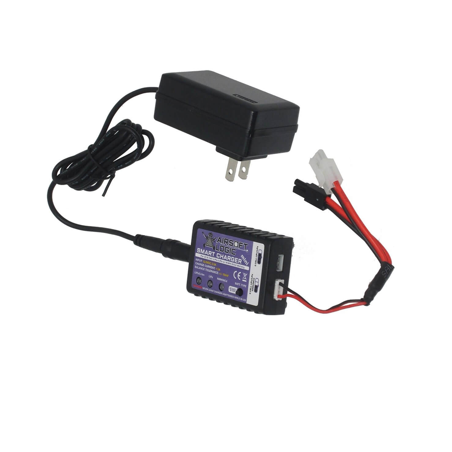 Airsoft Logic Universal Charger (LiPo. Li-Ion, LiFe, NiMh)