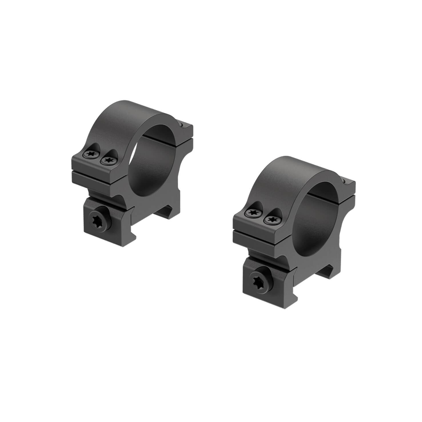 Leupold Open Range  Cross-slot  Rings 1" Low Matte