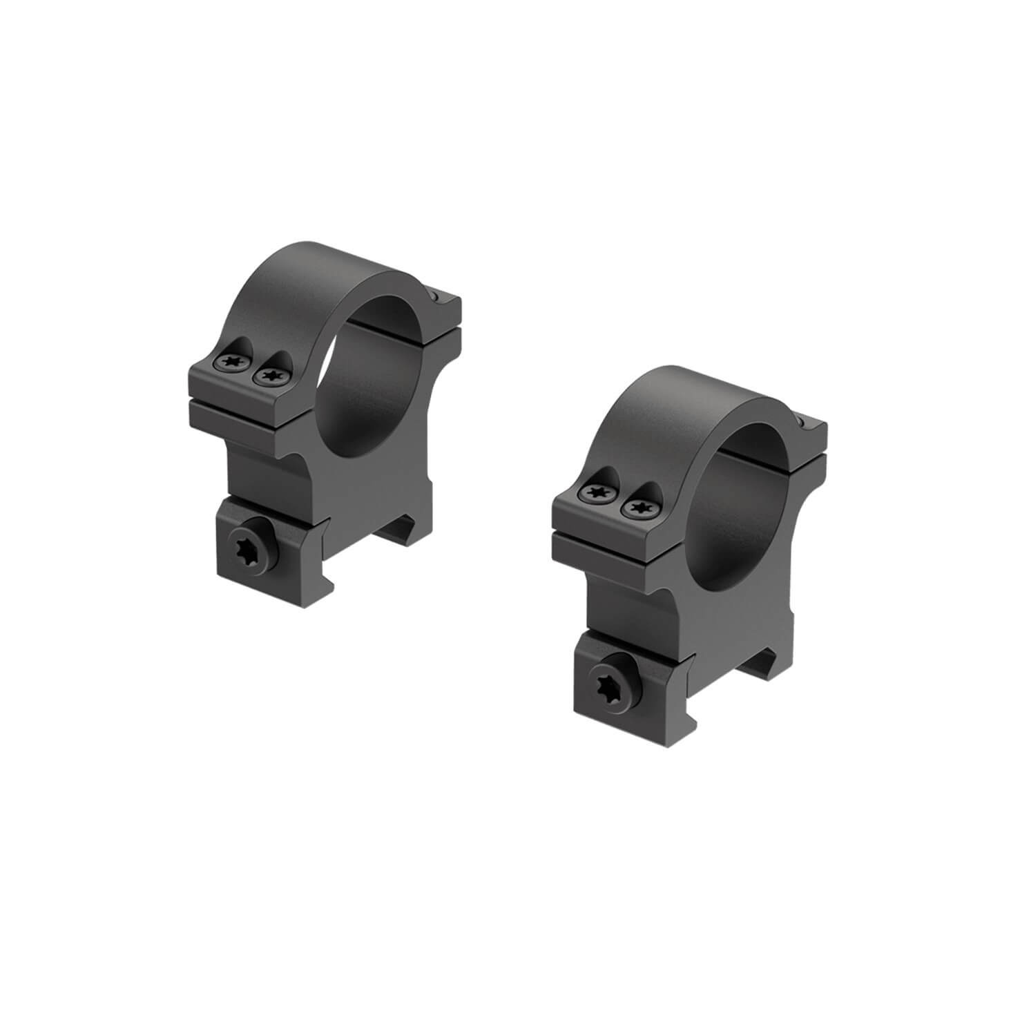 Leupold Open Range Cross-slot  Rings 1" Hight Matte