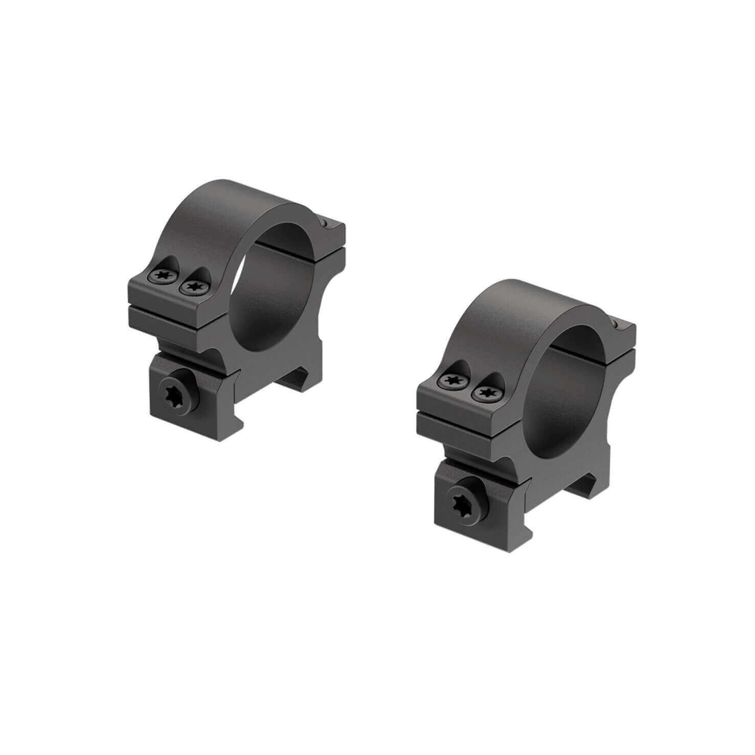 Leupold   Open Range Cross-slot Rings 30MM Medium Matte