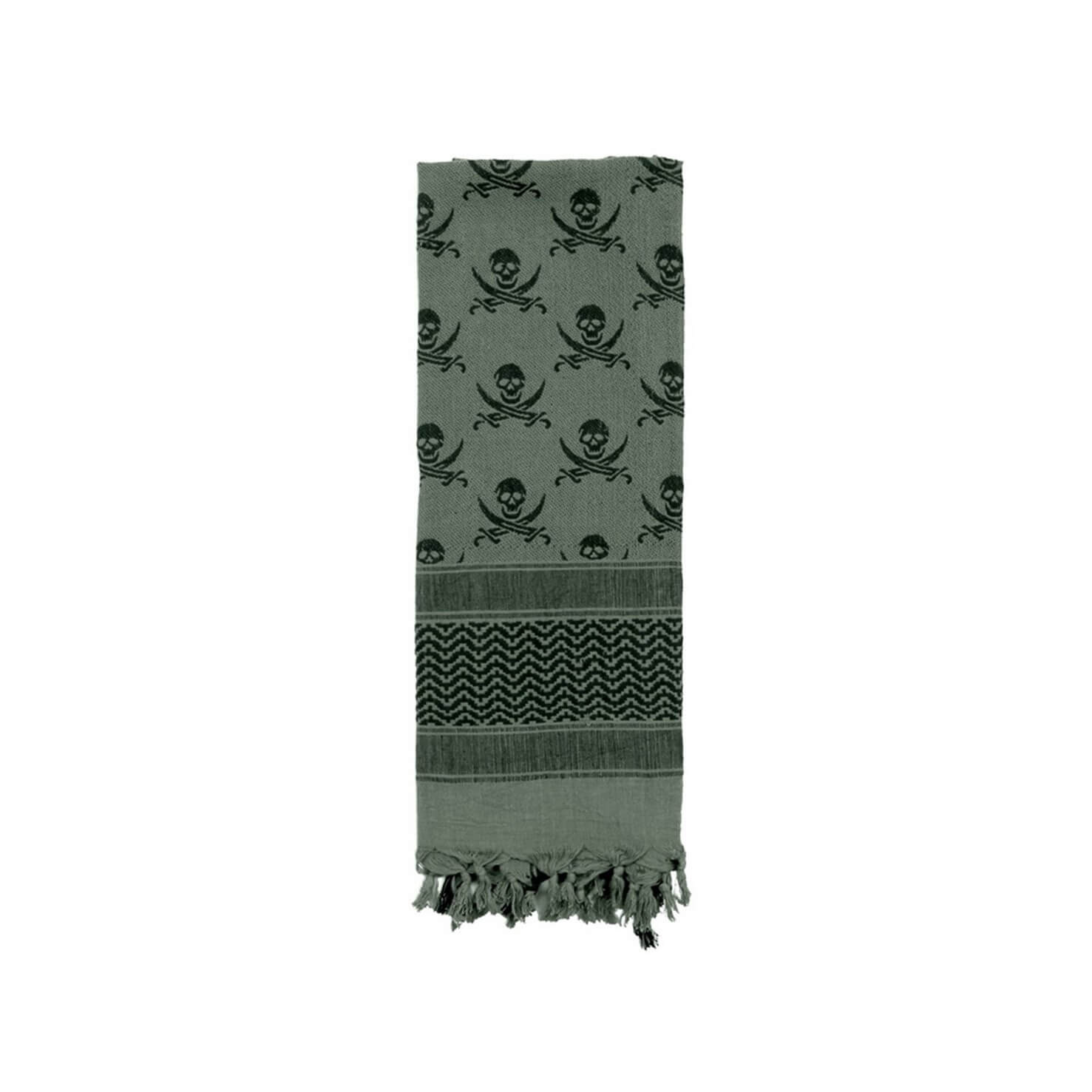 Rothco Skulls Shemagh Tactical Desert Scarf