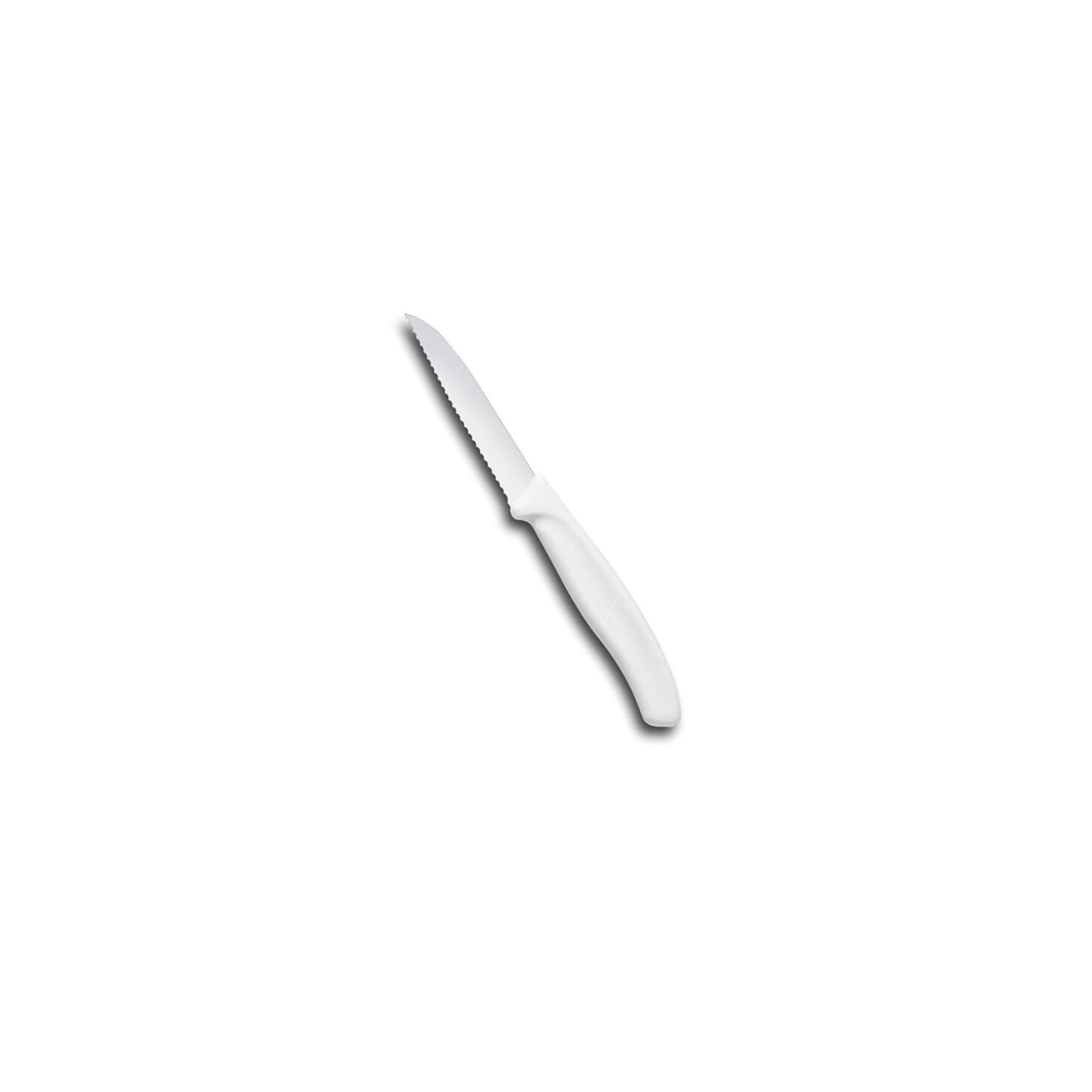 Victorinox Swiss Army SC Sheeps Foot 3 1/4 Wavy White Knife