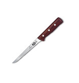Victorinox Swiss Army  Rosewood 6" Narrow Stiff Straight Boning Knife