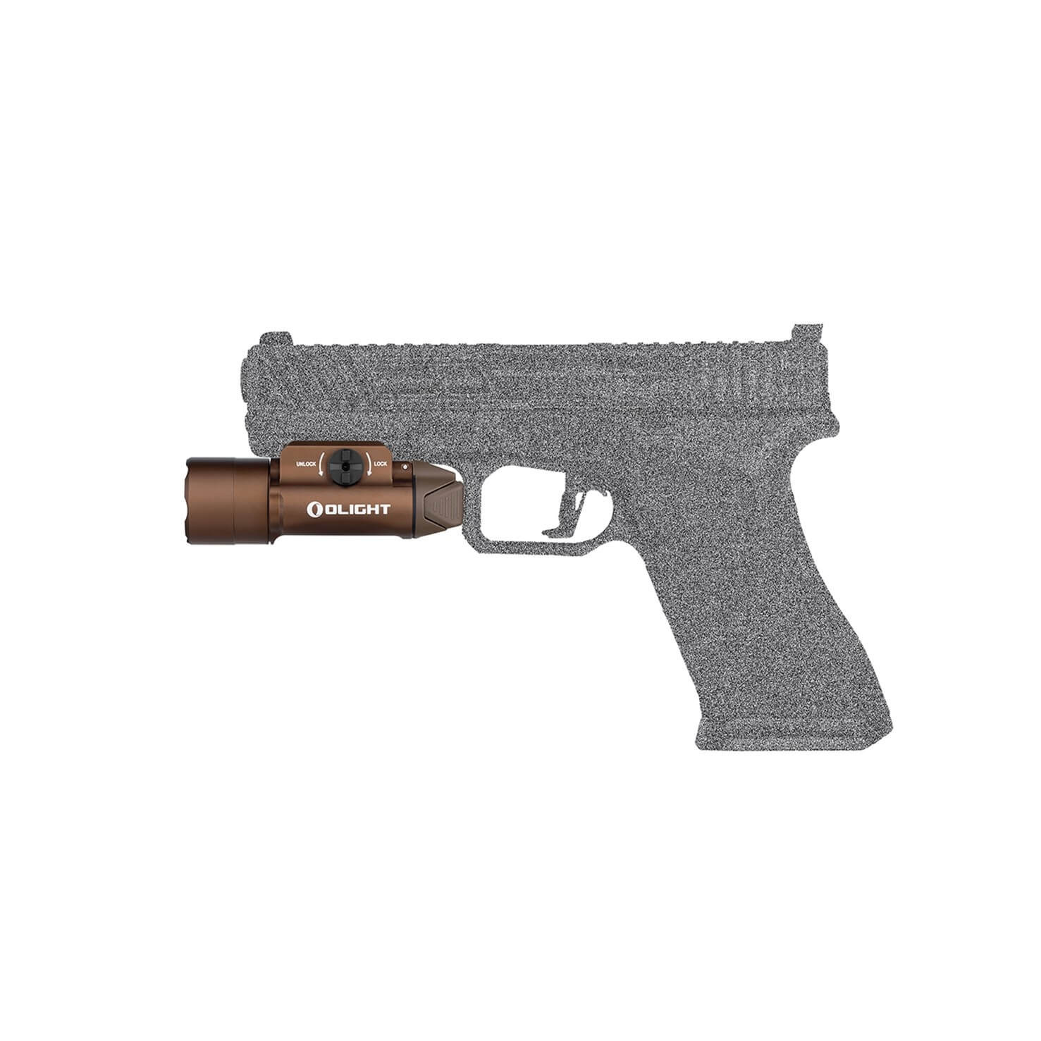 Olight PL Turbo Tactical Light with Spotlight and Floodlight