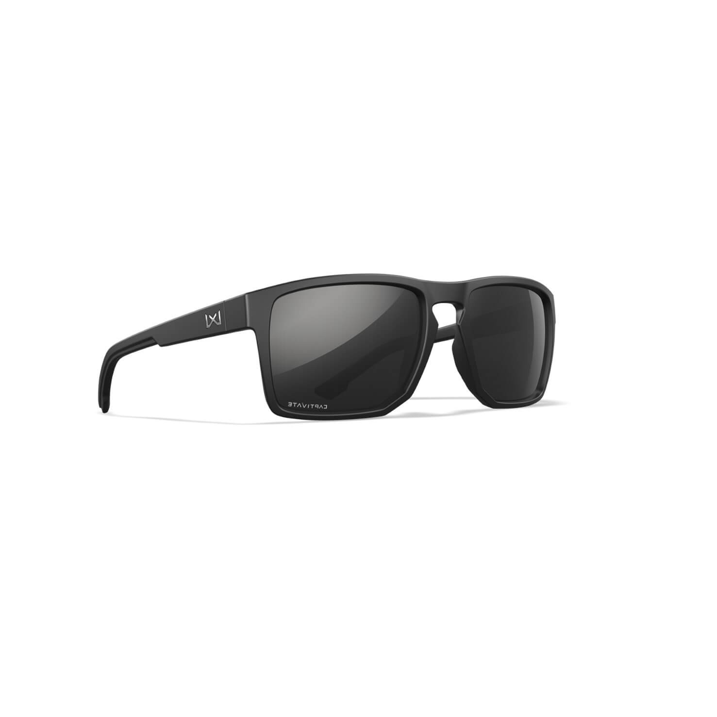 Wiley X Founder Captivate Pol Black Mirror/Matte Black Frame