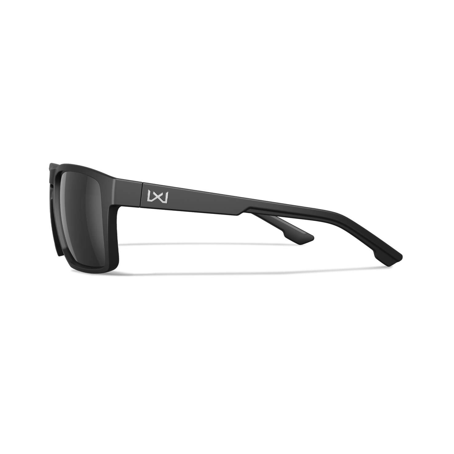 Wiley X Founder Captivate Pol Black Mirror/Matte Black Frame
