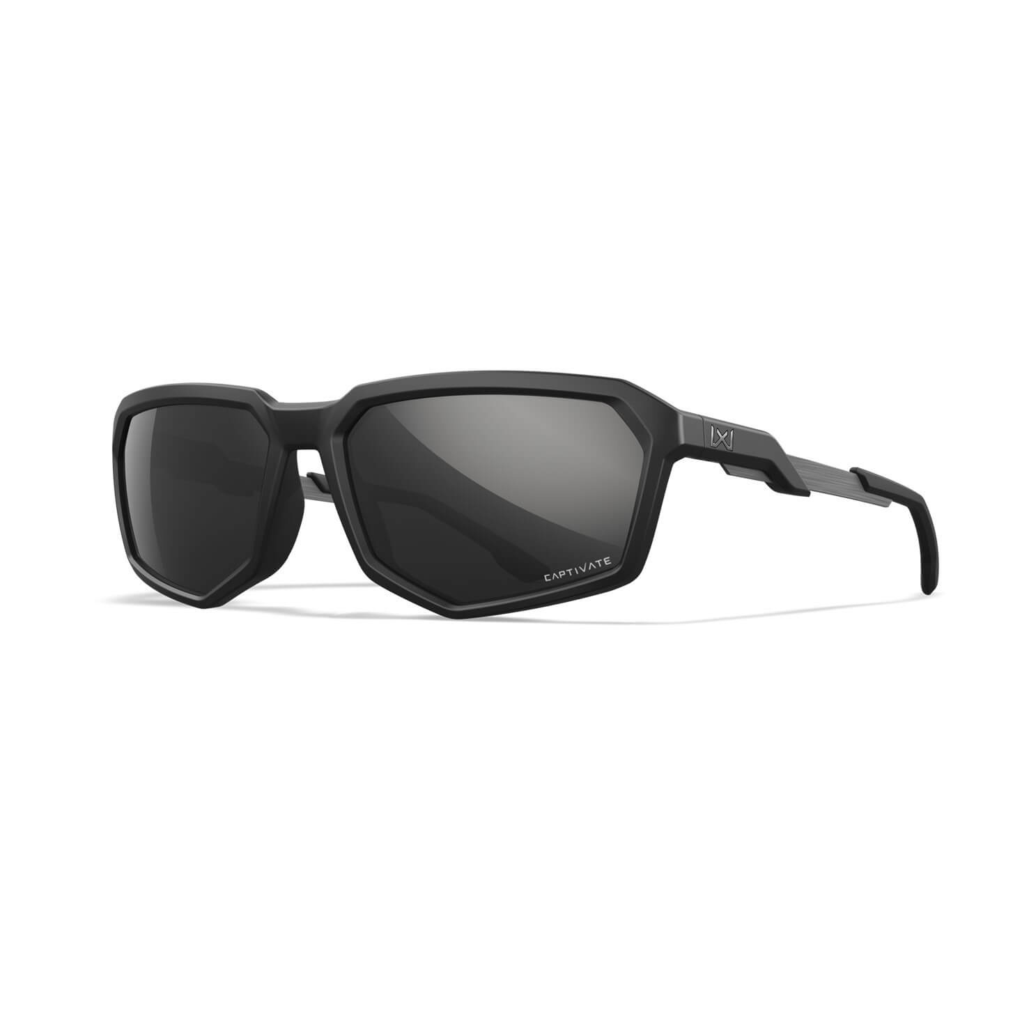 Wiley X Recon Captivate Pol Black Mirror/Matte Black Frame