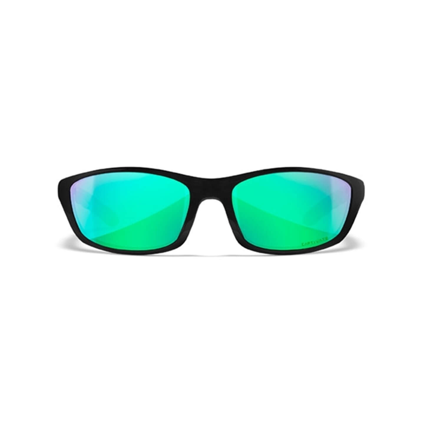 Wiley X P-17 Captivate Pol Green Mirror/Gloss Black Frame