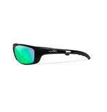 Wiley X P-17 Captivate Pol Green Mirror/Gloss Black Frame