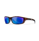 Wiley X P-17 Captivate Pol Blue Mirror/ Gloss Demi Frame