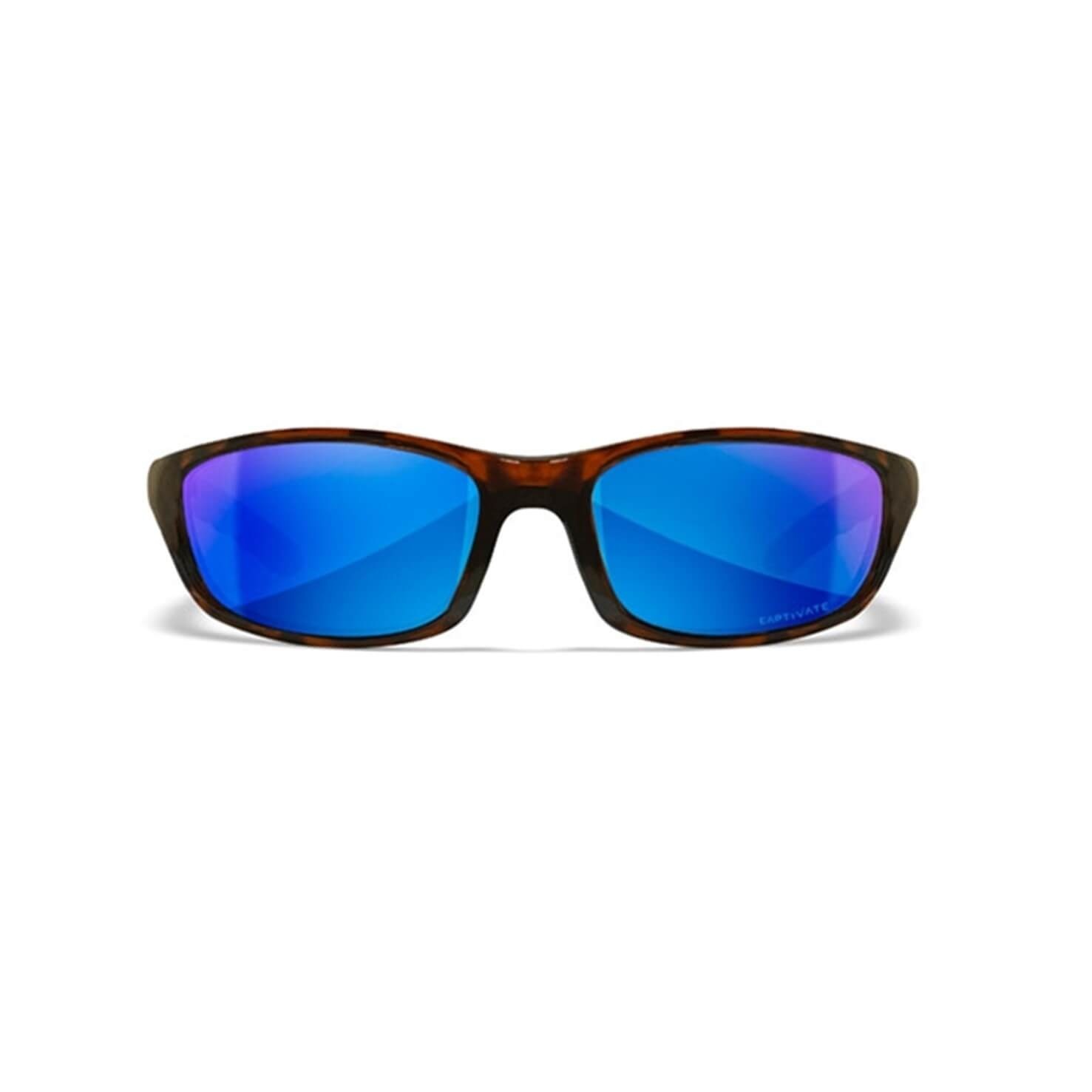 Wiley X P-17 Captivate Pol Blue Mirror/ Gloss Demi Frame