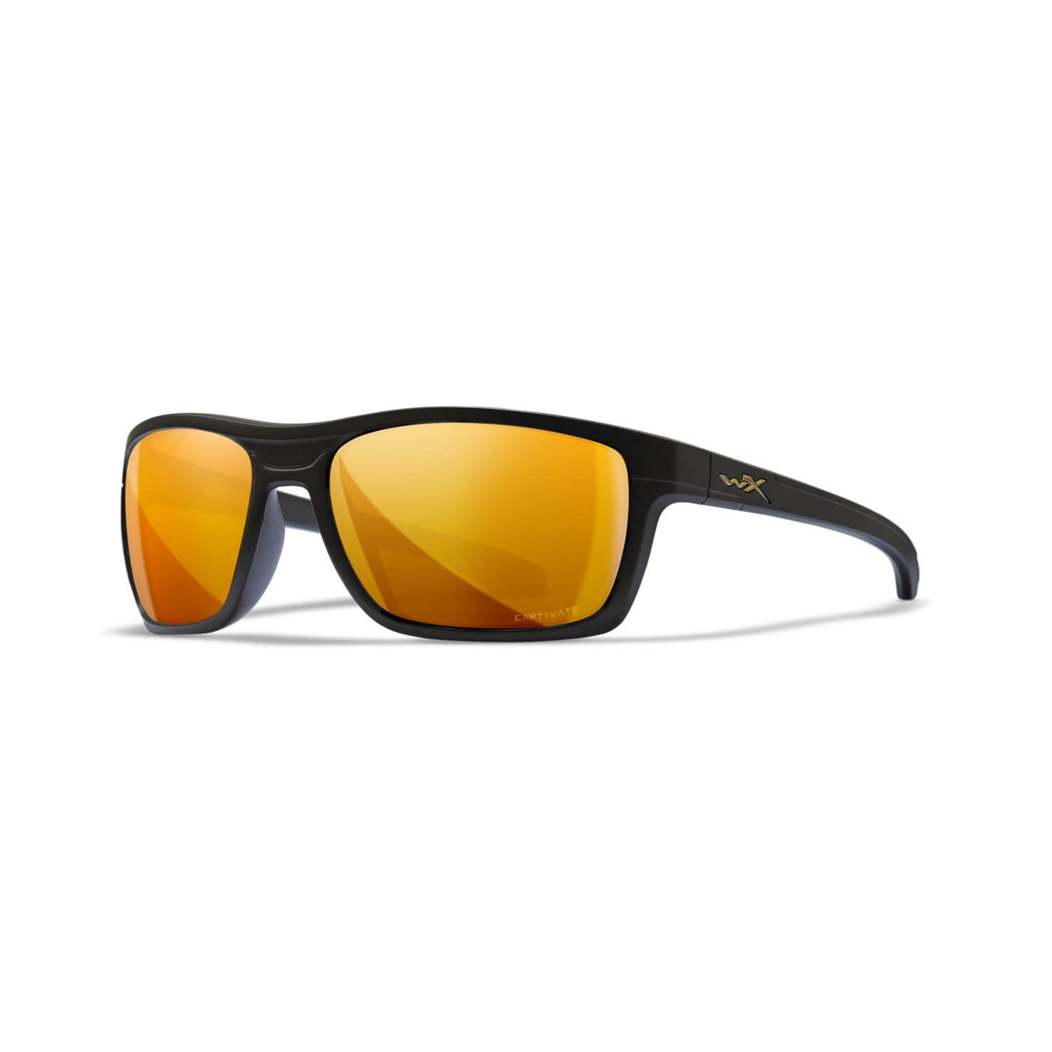 Wiley X Kingpin Captivate Pol Bronze Mirror/ Matte Black Frame