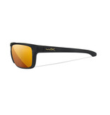 Wiley X Kingpin Captivate Pol Bronze Mirror/ Matte Black Frame