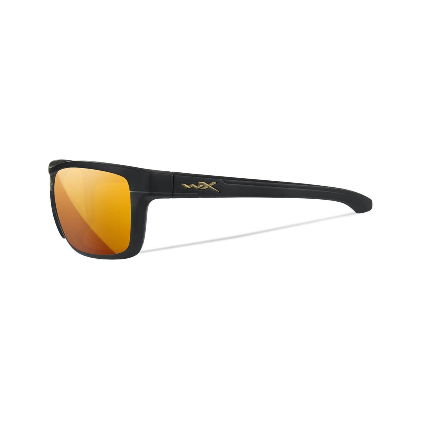 Wiley X Kingpin Captivate Pol Bronze Mirror/ Matte Black Frame