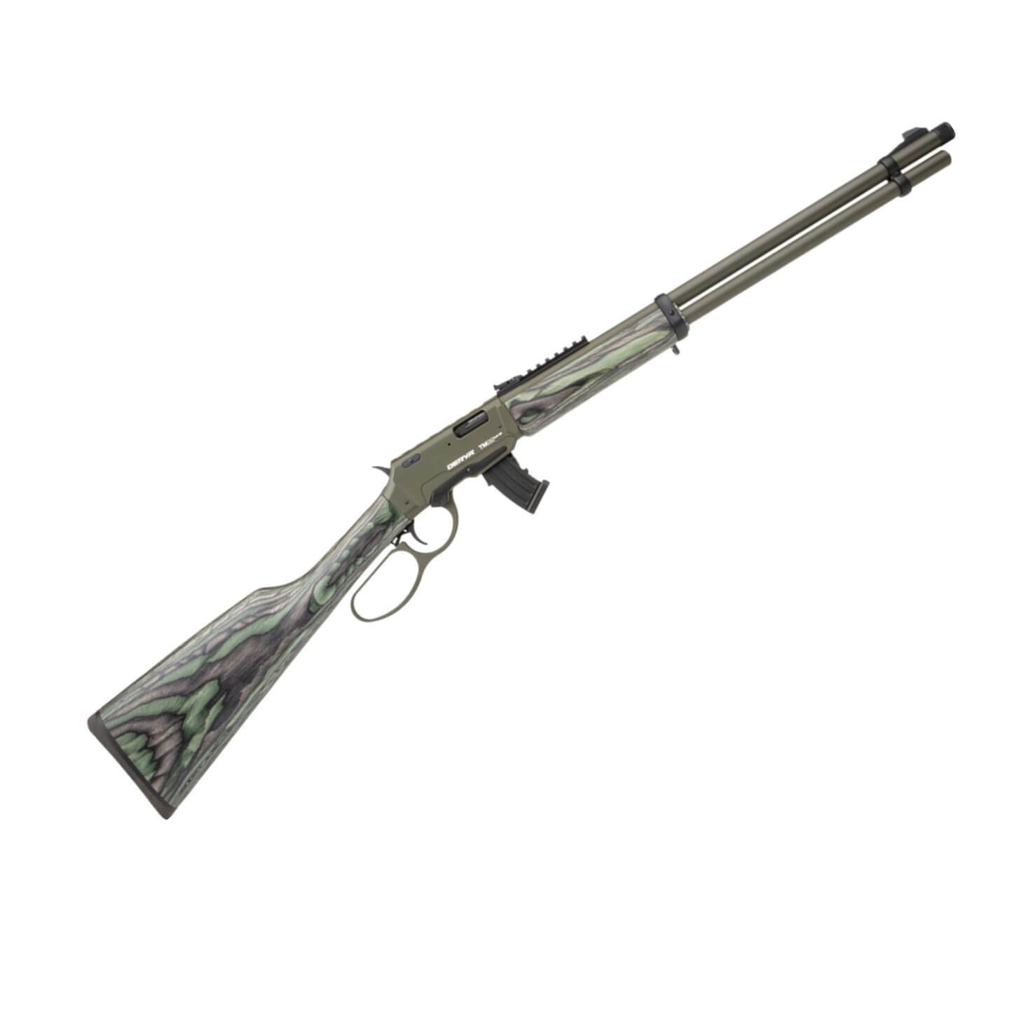 Derya TM22L Lever Action , .22LR, 18" Green Laminate Stock