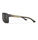 Wiley X Founder Captivate Tungsten Mirror/Matte Black And Tan Frame