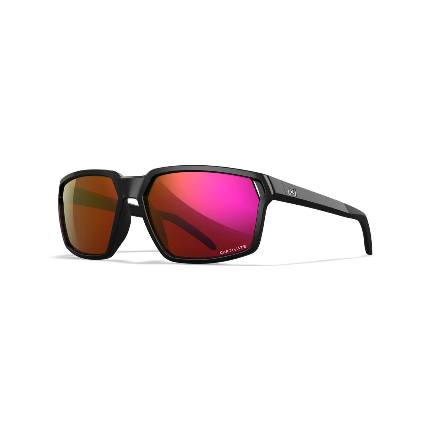 Wiley X Sierra Captivate Red Mirror/Gloss Black Frame