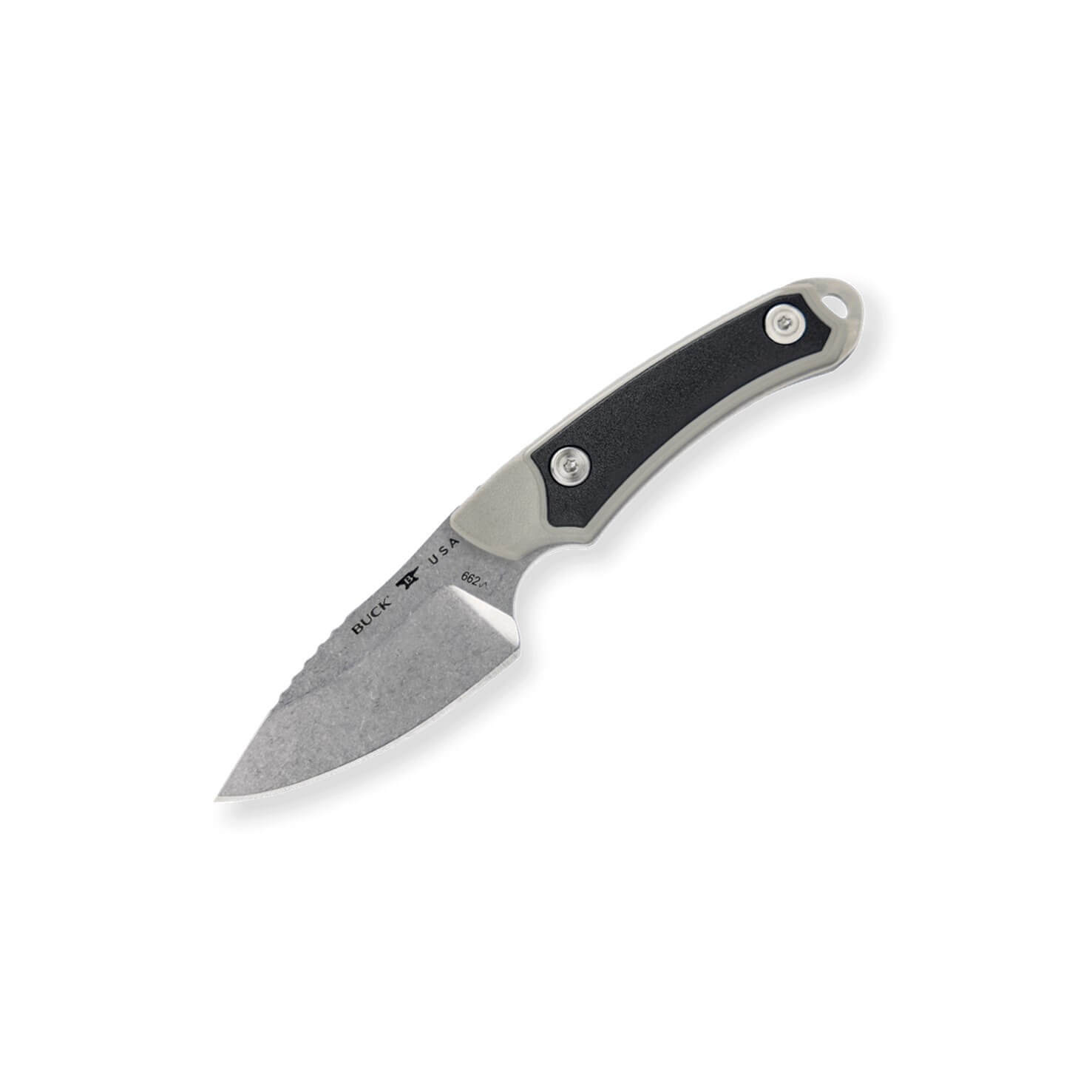 Buck  Alpha Scout Select Grey/Black Knife