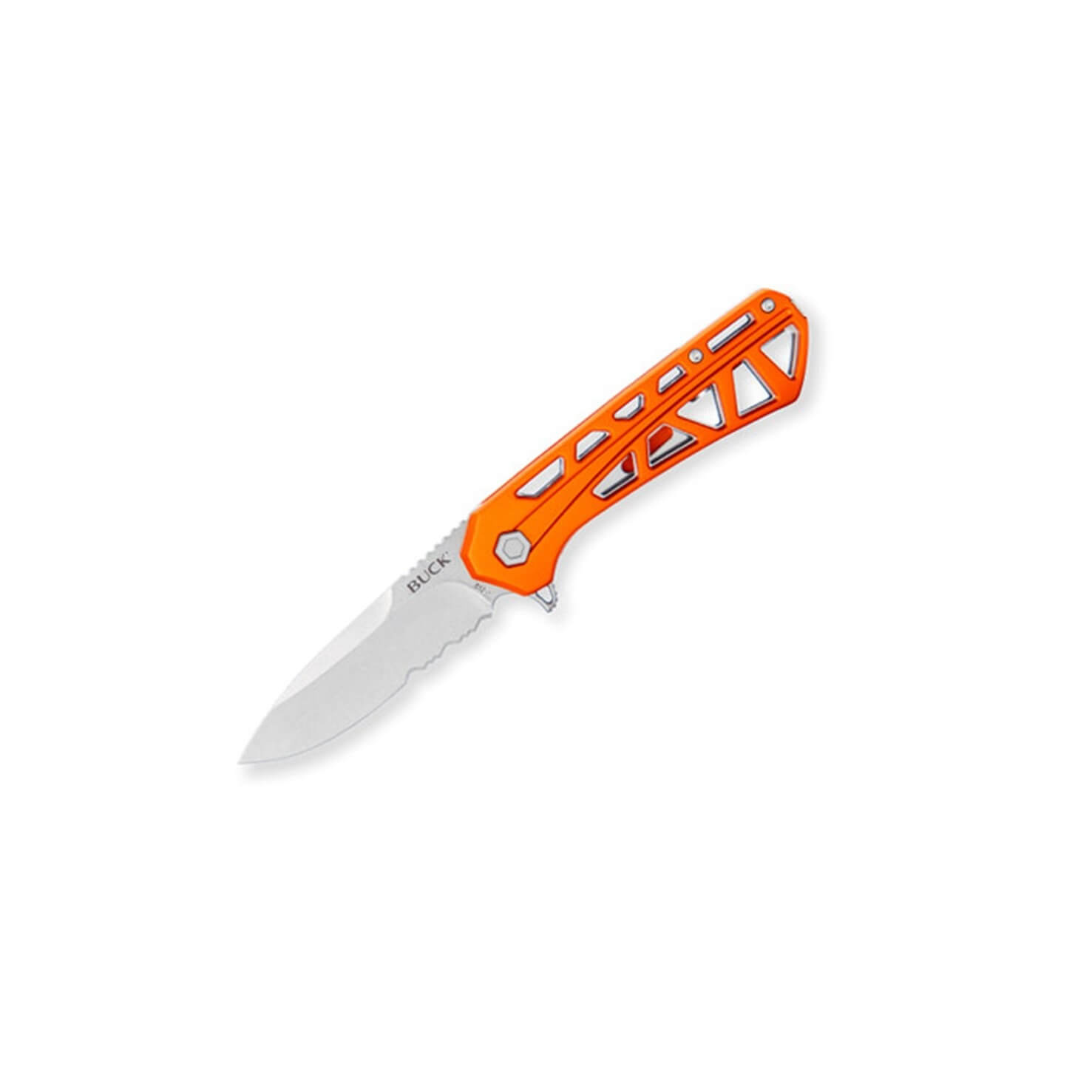 Buck Trace Folder, Large Drop Point Blade