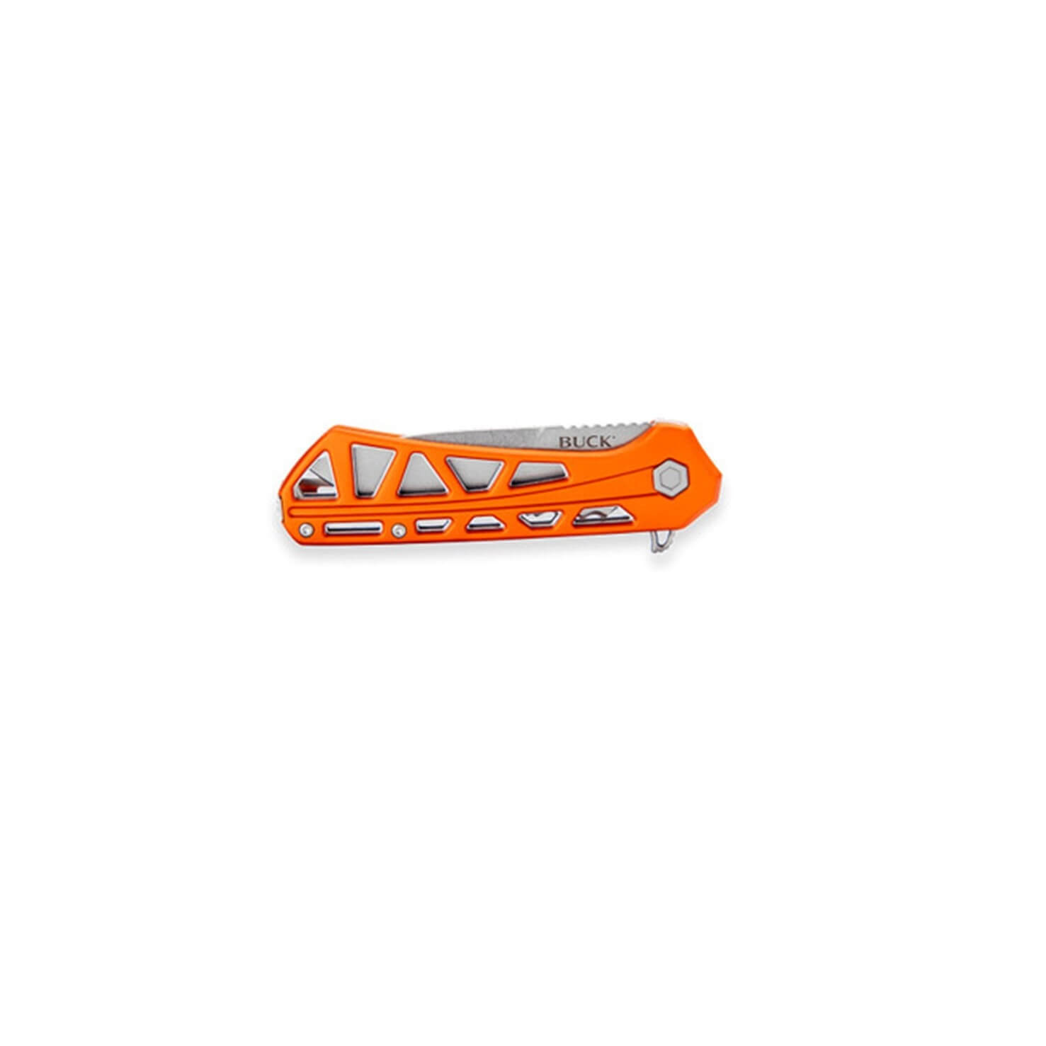 Buck Trace Folder, Large Drop Point Blade