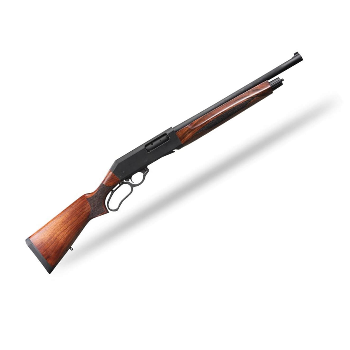 Tamgha Arms Taiga Lever Action 12 Ga Black Anodized Walnut , 18.5"