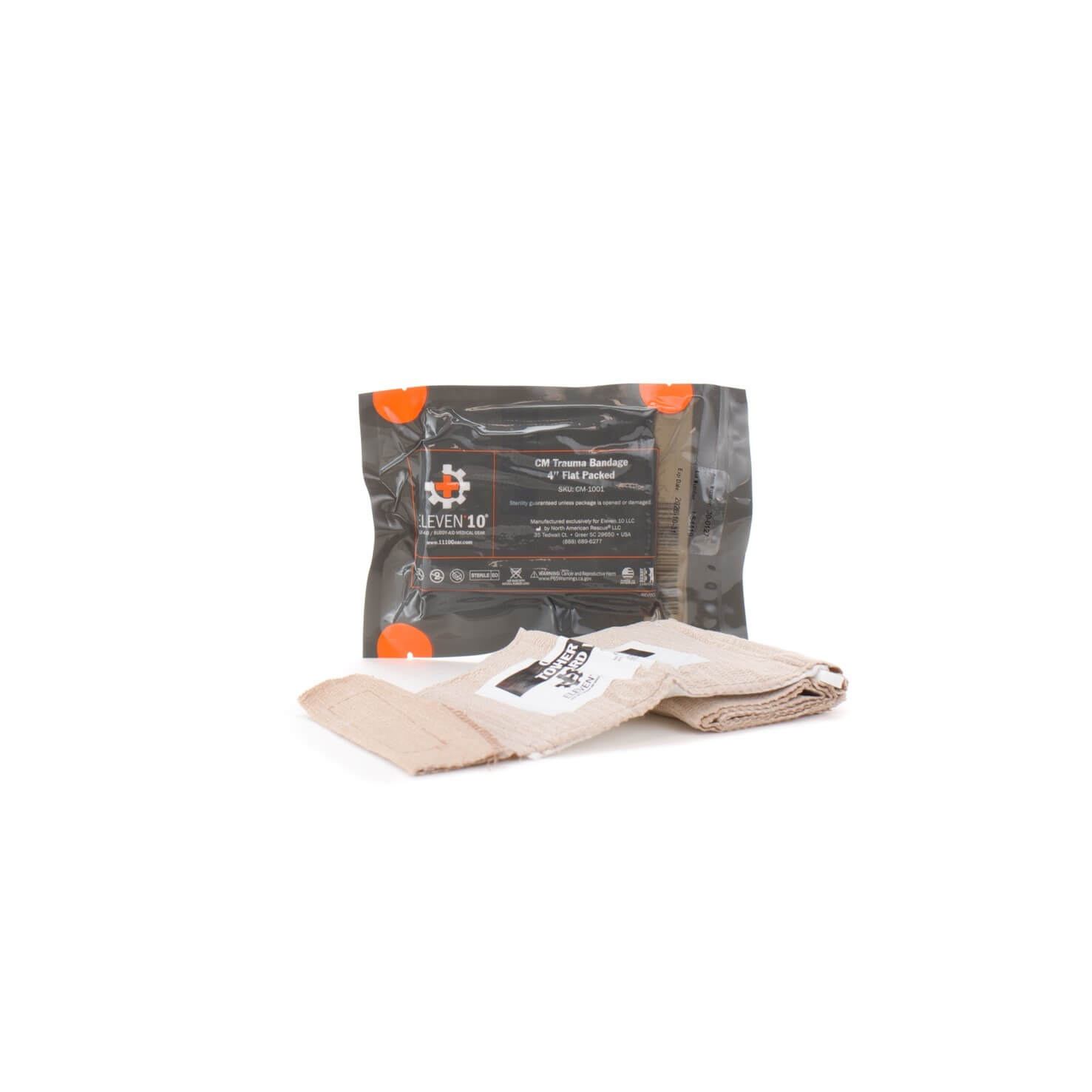 Trauma Dressing 4" Flat Packed