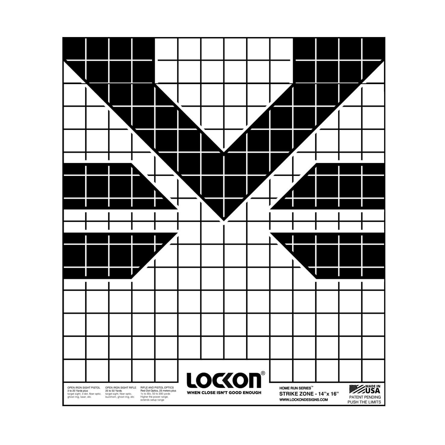 Pro-Shot  LockOn® Grand Slam 24" x 24",  8 Pack Targets