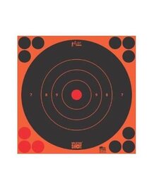 Splatter Shot 8" Orange Bullseye Target - 30 Pack