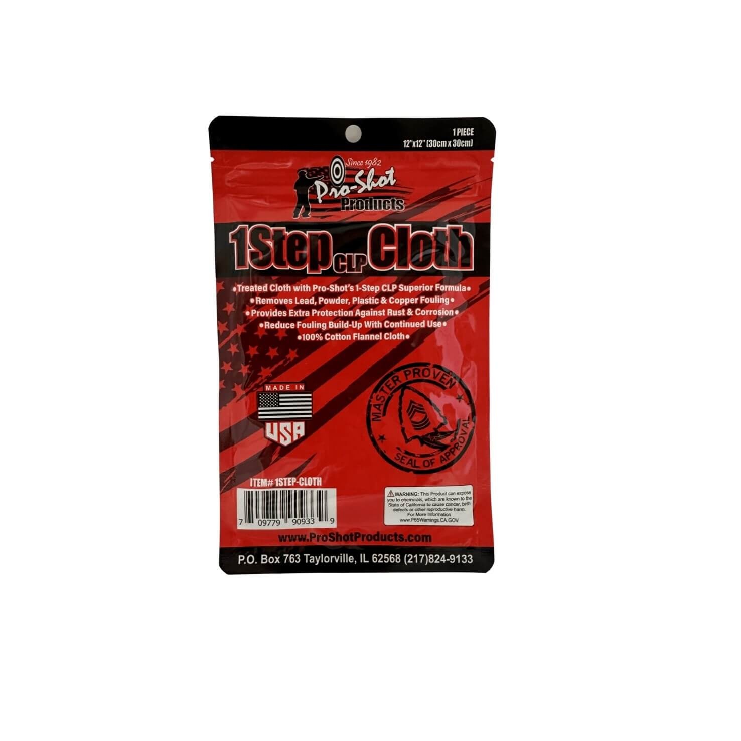 Pro-Shot 1 Step CLP Cloth