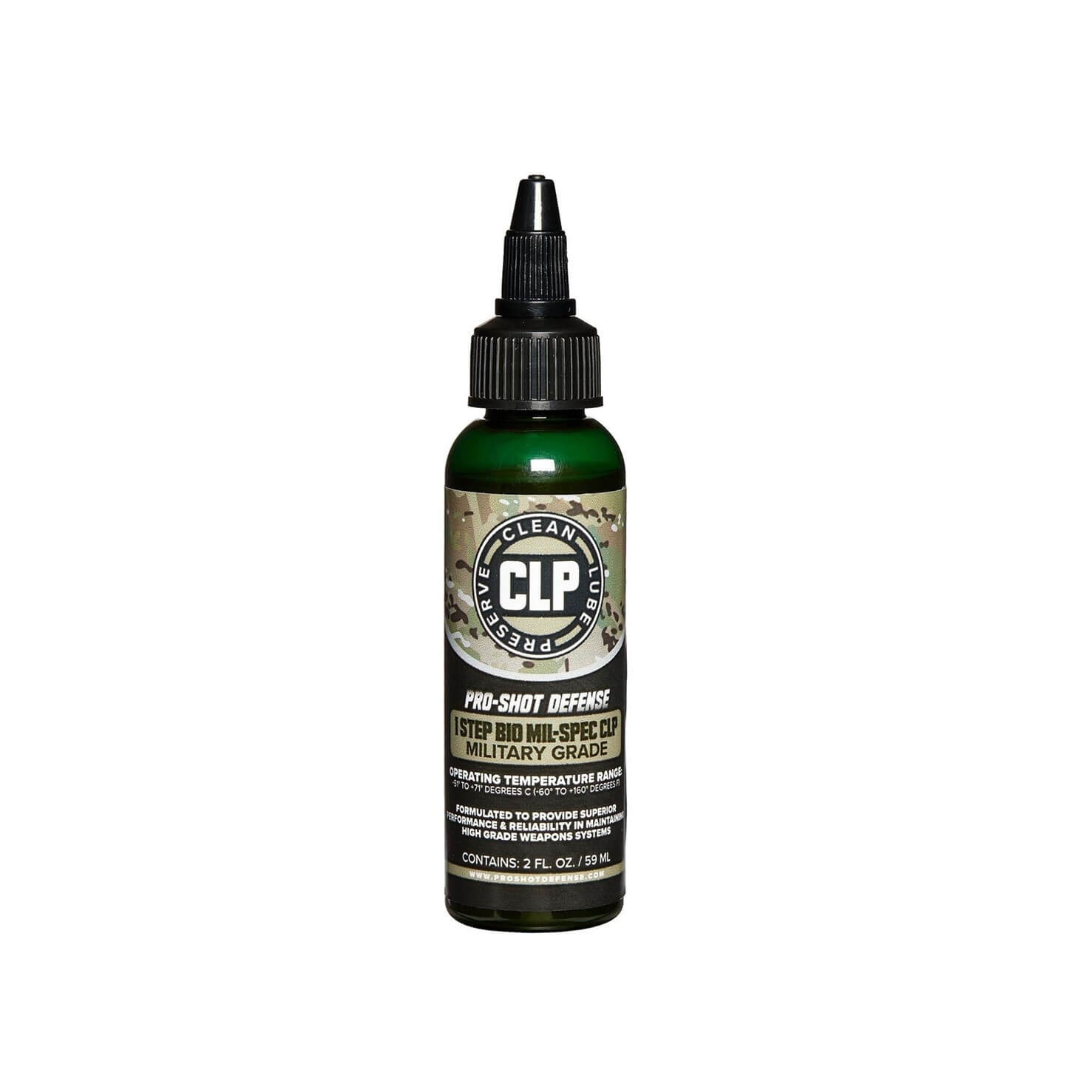 Pro-Shot 1 Step BIO Mil-Spec CLP , 2oz. Bottle