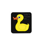 Merica Life Tactical Rubber Duck Patch Yellow "Don't Touch My Duck"
