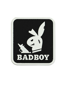 Bad Boy with Gun Patch Grey