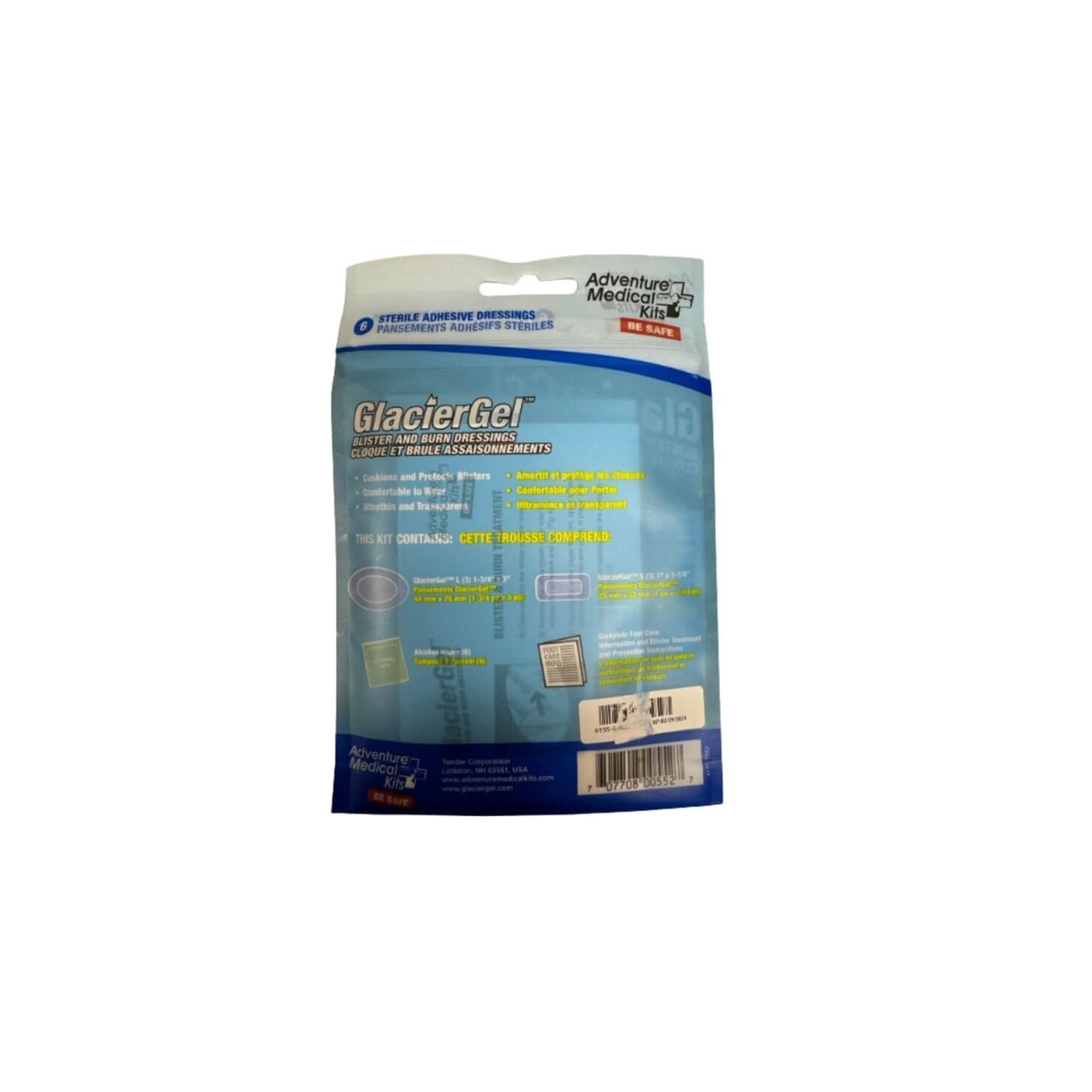 Adventure Ready Adventure Medical Kits Glacier Gel Blister And Burn Dressing