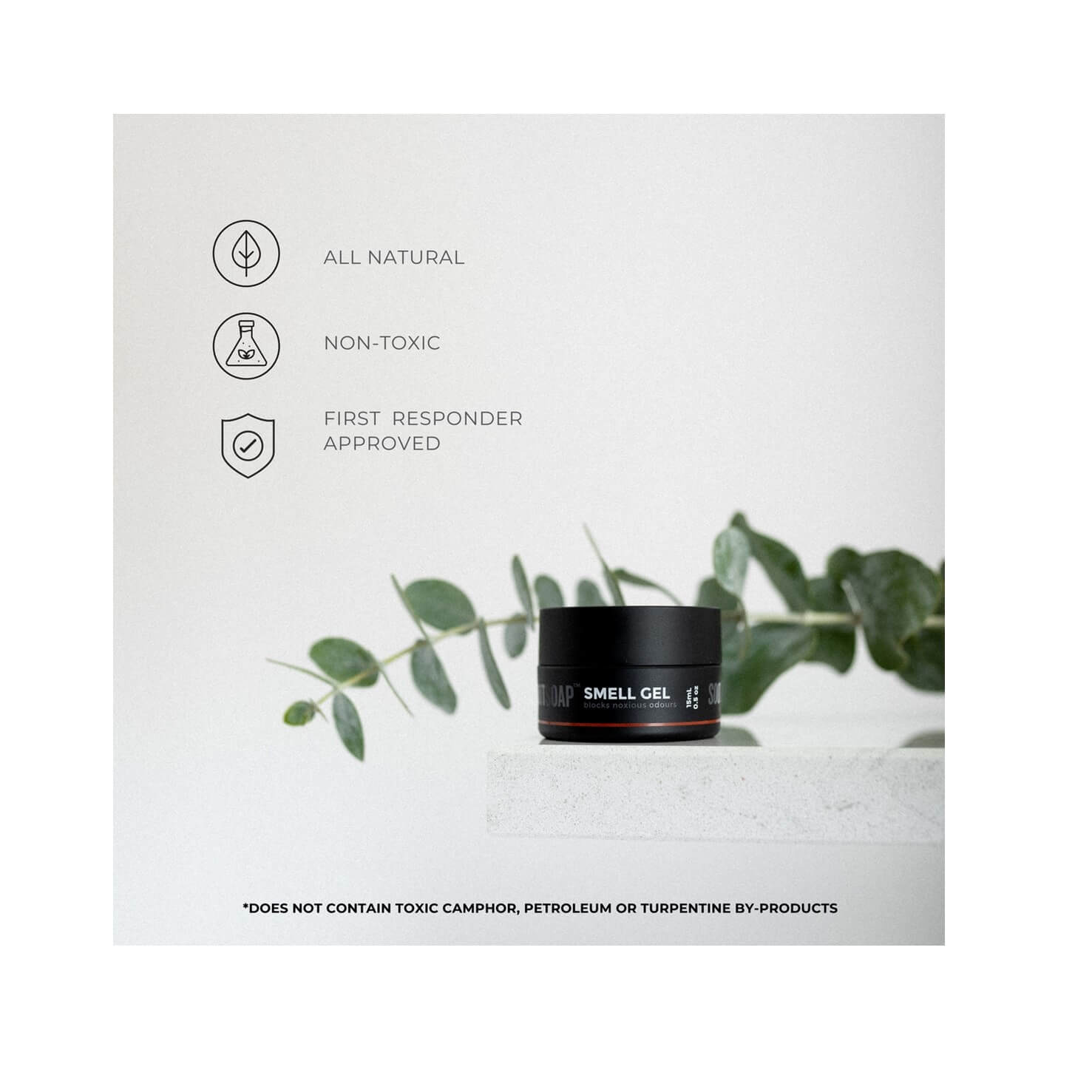 Sootsoap Smell Gel , 15ml