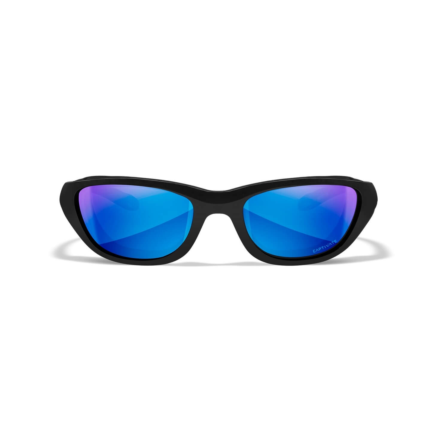 Wiley X Airrage Captivate Pol Blue Mirror/ Gloss Black Frame