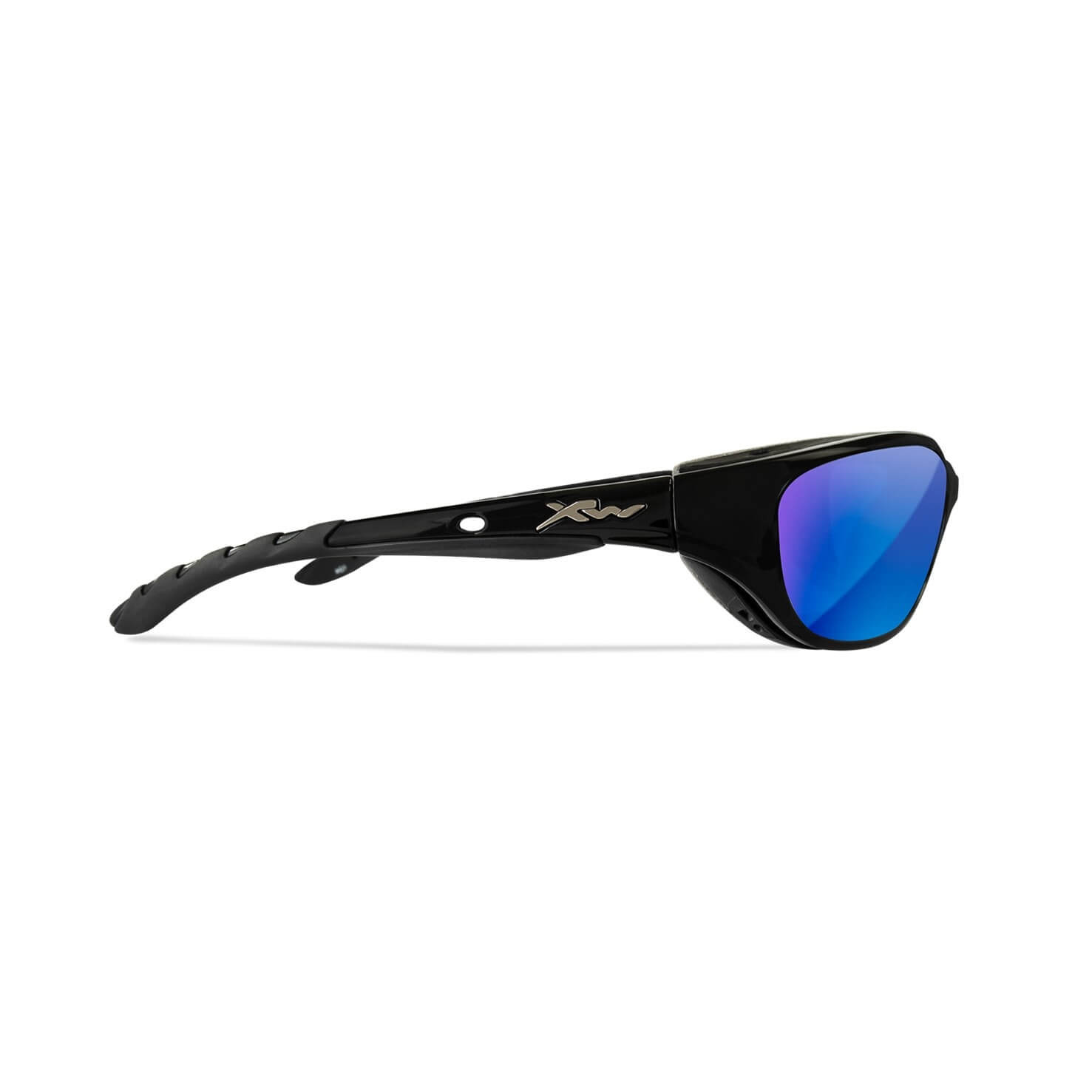 Wiley X Airrage Captivate Pol Blue Mirror/ Gloss Black Frame