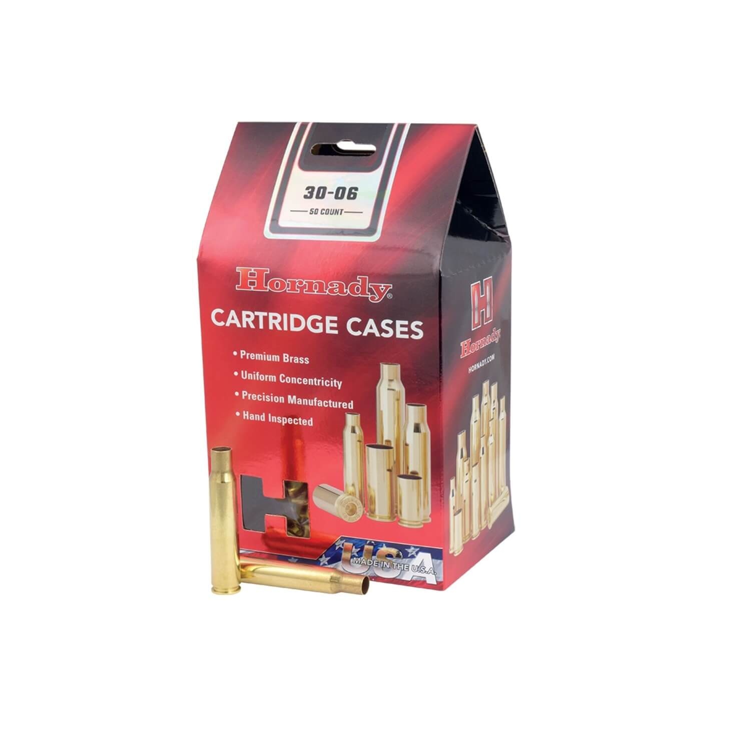 Hornady  Unprimed 30-06 SPRG Brass, 50 Rnds