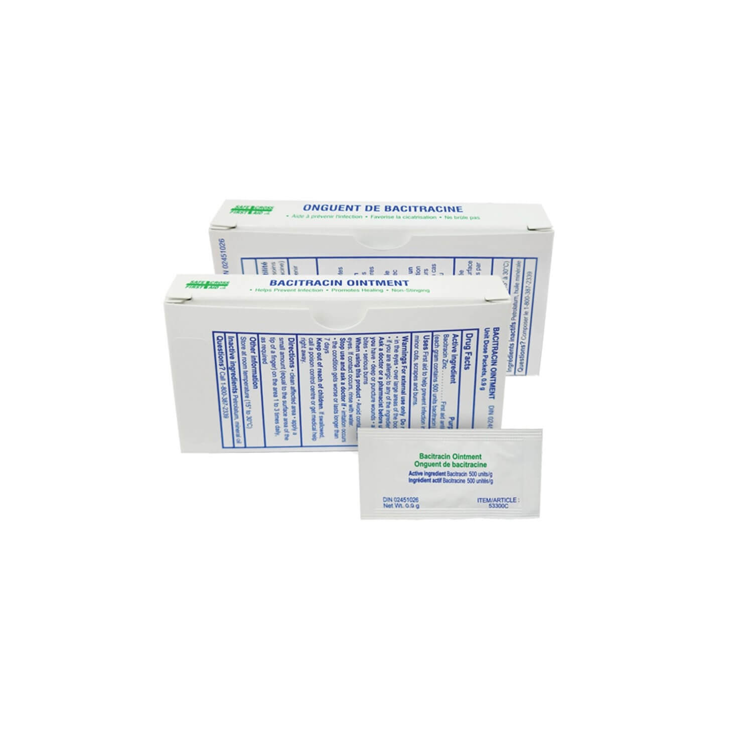 Safe Cross Bacitracin Zinc, Ointment, Antibiotic