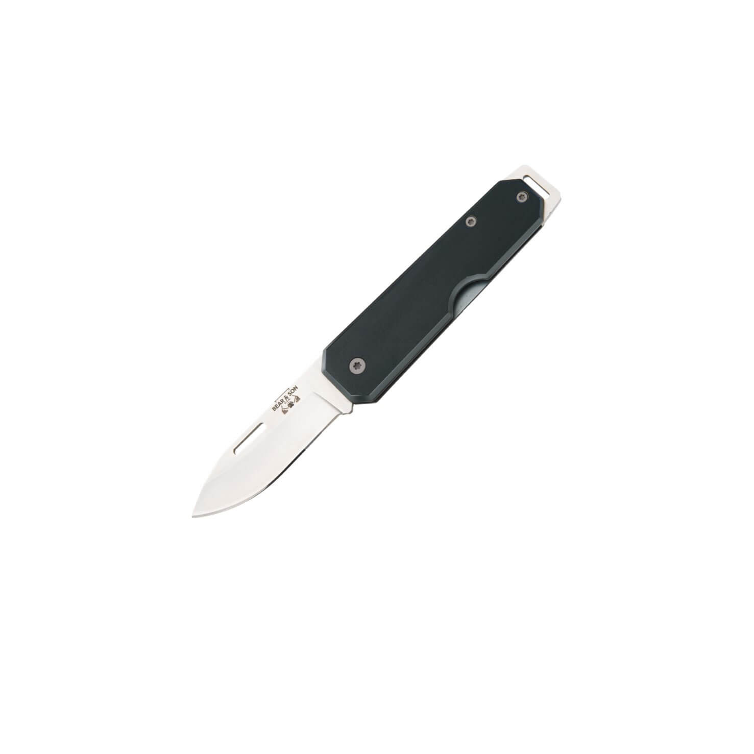 Bear & Sons 3 7/8" Aluminum Slip Joint W/Clip